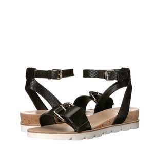 Dolce Vita • Virgo Demi Wedge in Black